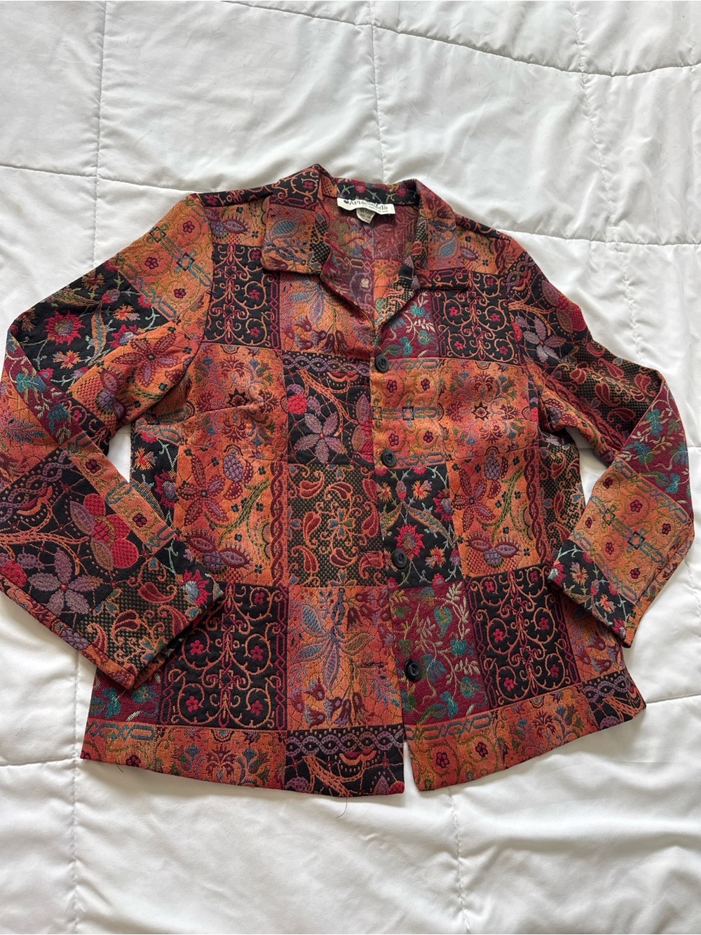 Appleseed's Multicolor Patterned Blazer - Picture 7 of 7